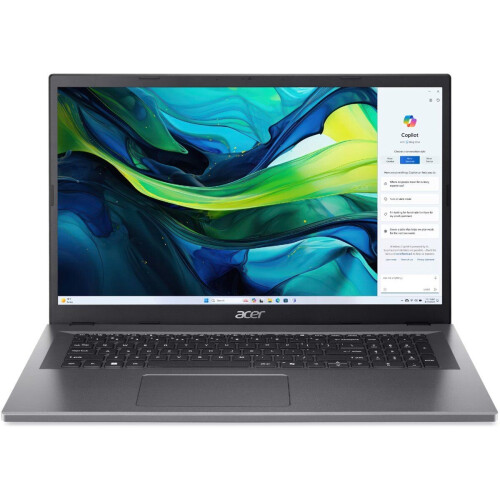 Acer Aspire Go 17 AG17-31P-31CX - Laptop - Intel Core 3 N355 8 GB 512 GB SSD 17.3" Full HD Wi-Fi 6 Grijs