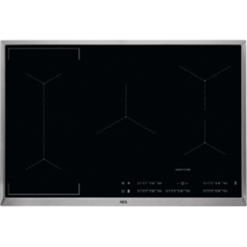 AEG GI854KS - Inductiekookplaat 80cm - FlexiBridge Hob2Hood - Zwart glaskeramiek
