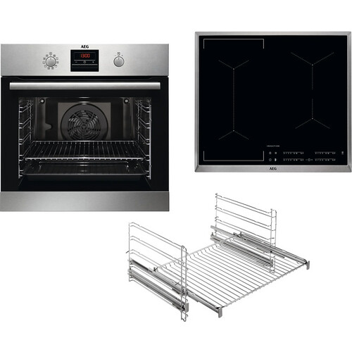 Aeg Inbouw Kookset Bps33102zm Inbouw Oven En Ike64441xb Inductie Kookplaat | Nieuw (outlet)
