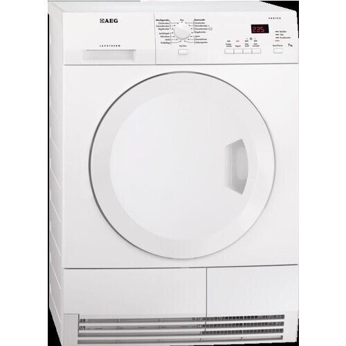 Aeg T65370ah3 - Warmtepompdroger - 7 Kg - Optisense - 66 Db - Energieklasse B | Tweedehands (Refurbished)