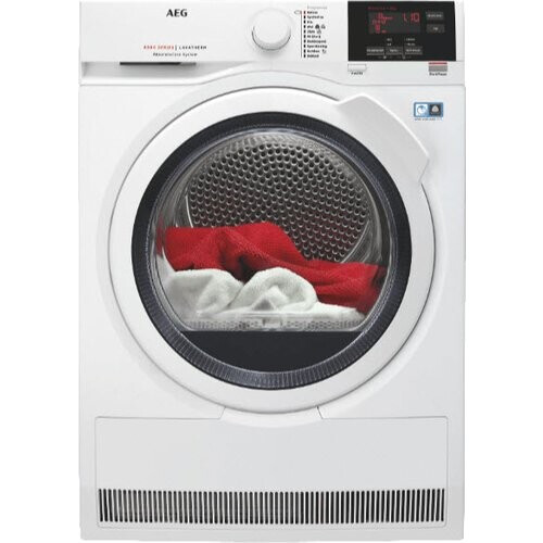 Aeg T8db84gw - Warmtepompdroger - 8 Kg - Absolutecare & Sensidry - 66 Db - Energieklasse A++ | Tweedehands (Refurbished)