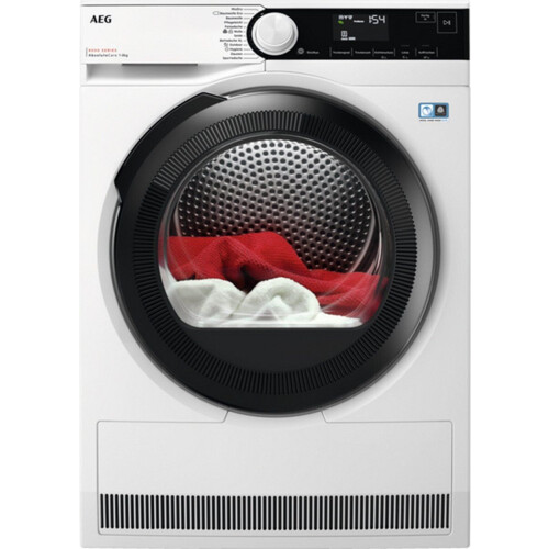 AEG TR8T70680 - Warmtepompdroger - 8 kg - AbsoluteCare® - SensiDry® - Wit