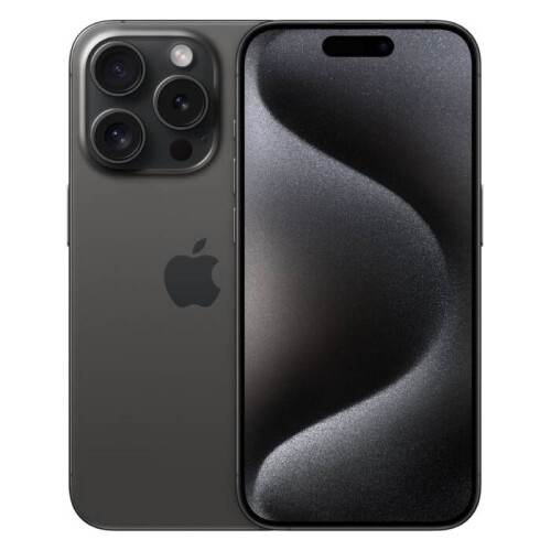 Apple iPhone 15 Pro - 256GB - Zwart titanium - 2 jaar Garantie