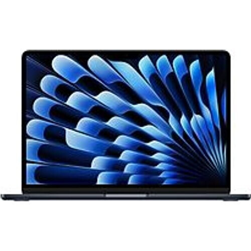 Apple MacBook Air 13.6 (Liquid True Tone Retina Display) M3 (8-Core CPU, 10-Core GPU) 16 GB RAM 512 GB SSD [Early 2024, Engelse toetsenbordindeling, QWERTY] middernacht