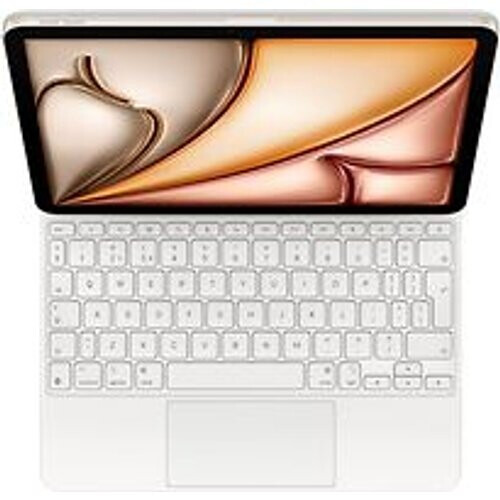 Apple Magic Keyboard voor iPad Air 11 (M3) [Engelse toetsenbordindeling, QWERTY] wit