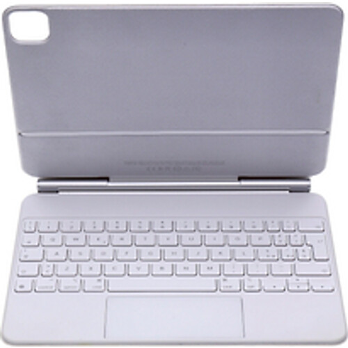 Apple Magic Keyboard wit voor iPad Pro 11 (3. Generation) en iPad Air (5. Generation) [Engelse toetsenbordindeling, QWERTY]