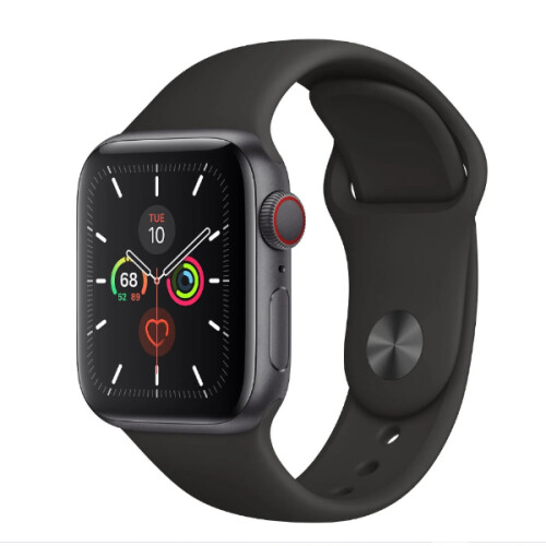 Apple Watch Series 5 40mm Cellular Titanium (Simlockvrij) / SV
