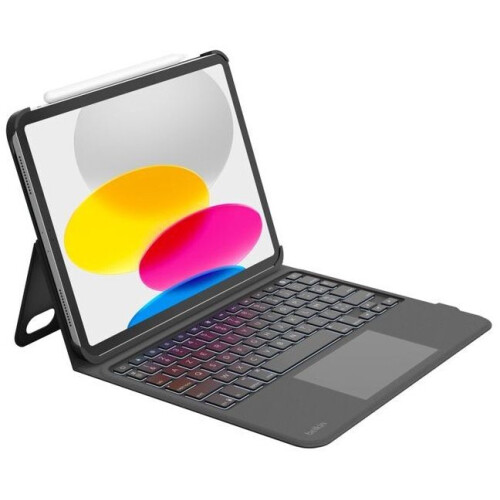 Belkin BBZ001FR-V3 - Toetsenbordhoes - Bluetooth toetsenbord met achtergrondverlichting - Geschikt voor iPad 10e Generatie (10,9 inch)