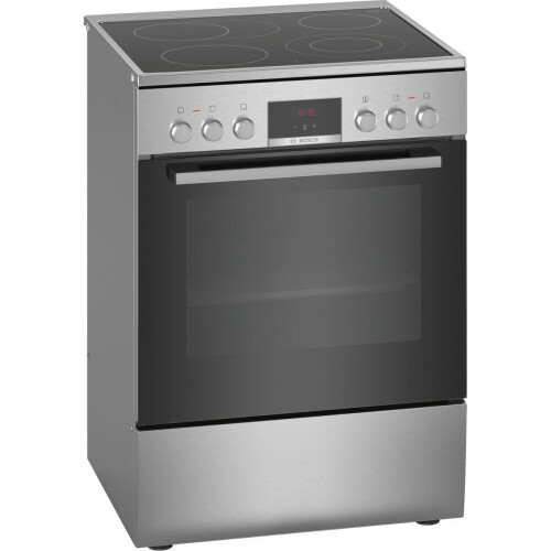 Bosch HKR39C250 - Vrijstaand elektrisch fornuis - Multifunctie 3D Plus oven 66 liter - RVS uitstraling