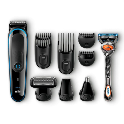 Braun MGK5080 - Baardtrimmer - 9-in - Zwart Blauw