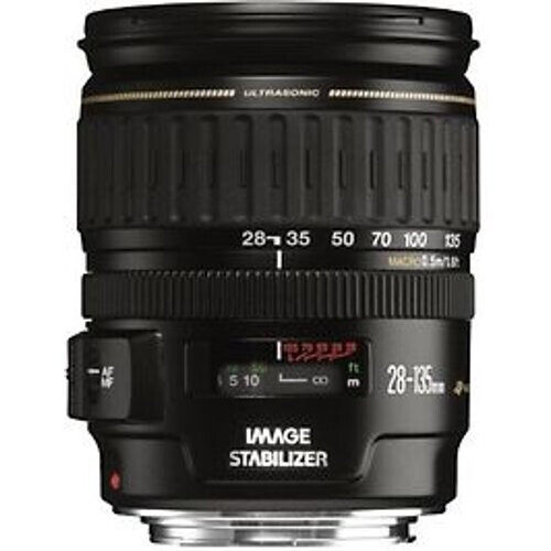 Canon EF 28-135 mm F3.5-5.6 IS USM 72 mm filter (geschikt voor Canon EF) zwart
