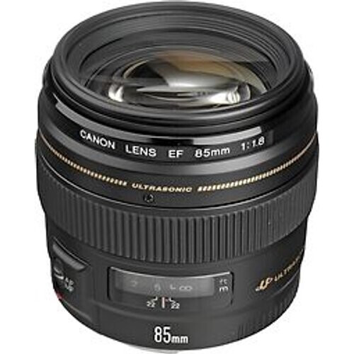 Canon EF 85 mm F1.8 USM 58 mm filter (geschikt voor Canon EF) zwart