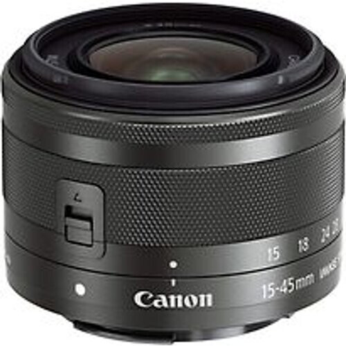 Canon EF-M 15-45 mm F3.5-6.3 IS STM 49 mm filter (geschikt voor Canon EF-M) zwart
