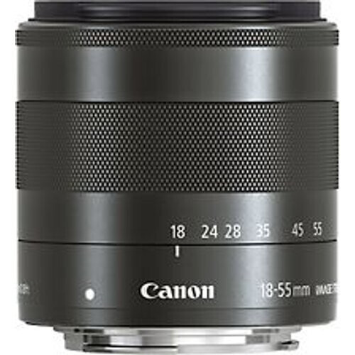 Canon EF-M 18-55 mm F3.5-5.6 IS STM 52 mm filter (geschikt voor Canon EF-M) zwart