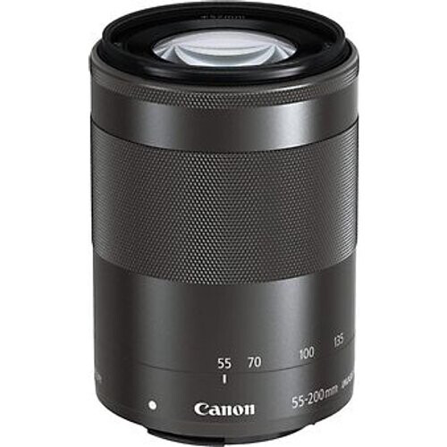 Canon EF-M 55-200 mm F4.5-6.3 IS STM 52 mm filter (geschikt voor Canon EF-M) zwart