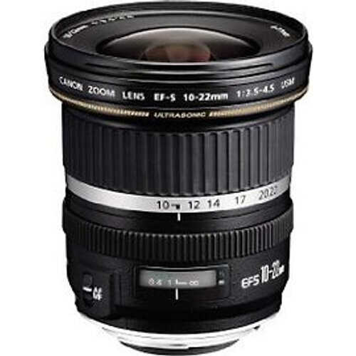 Canon EF-S 10-22 mm F3.5-4.5 USM 77 mm filter (geschikt voor Canon EF-S) zwart