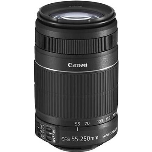 Canon EF-S 55-250 mm F4.0-5.6 IS II 58 mm filter (geschikt voor Canon EF-S) zwart