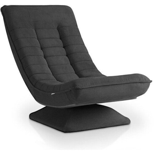 Corsica Relaxfauteuil - 360° draaibaar - Opvouwbaar - Donkergrijs