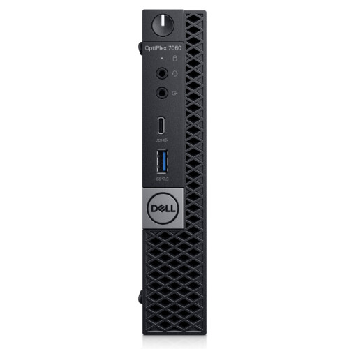 Dell Optiplex 7060 Micro USFF - Intel Core i7-8e Generatie - 16GB RAM - 256GB SSD - Windows 11