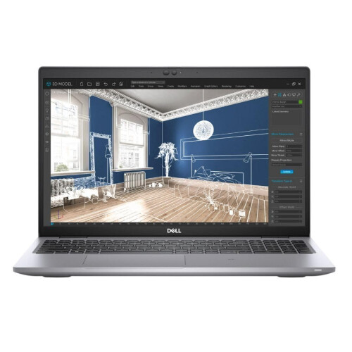 Dell Precision 3560 - Intel Core i7-11e Generatie - 15 inch - 8GB RAM - 256GB SSD - Windows 11