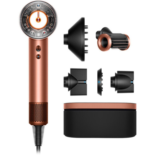 Dyson Supersonic Nural - Föhn - Scalp protect technologie - Amber Silk/Pink Champagne