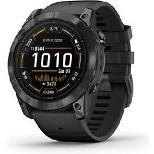Garmin Epix Pro (Gen 2) 51 mm zwart/grijs met grijze polsband [wifi, Standard]