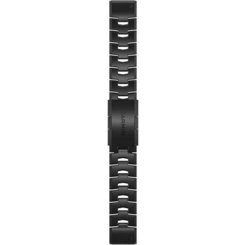 Garmin fēnix QuickFit® 22 - Bandje - Vented Titanium Bracelet - Carbon Gray DLC Coating