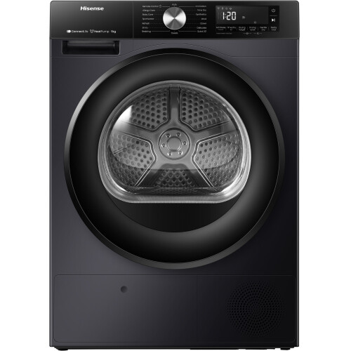 Hisense DH3S902BB3 - Warmtepompdroger - A+++ energieklasse - Snel droogprogramma 30 min