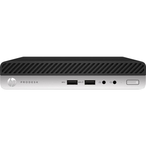 HP ProDesk 400 G5 i5-9500T mini PC Intel® Core™ i5 8 GB DDR4-SDRAM 256 GB SSD Windows 10 Pro Zwart, Zilver
