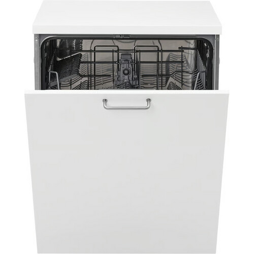 Ikea Rengöra Volledig Geïntegreerde Inbouw Vaatwasser - Bestekkorf - 13 Couverts - Eco Programma | Tweedehands (Refurbished)