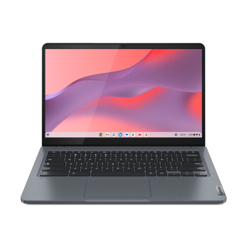 Lenovo IdeaPad Slim 3 - Chromebook - Intel Core i3 N-series i3-N305 8 GB LPDDR5 256 GB eMMC Wi-Fi 6E - Grijs