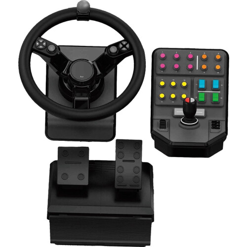 Logitech G Saitek - Farming Simulator Controller - Heavy Equipment bundel - Zwart
