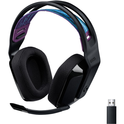 Logitech G535 - Draadloze Gaming Headset - 40mm Drivers - Zwart
