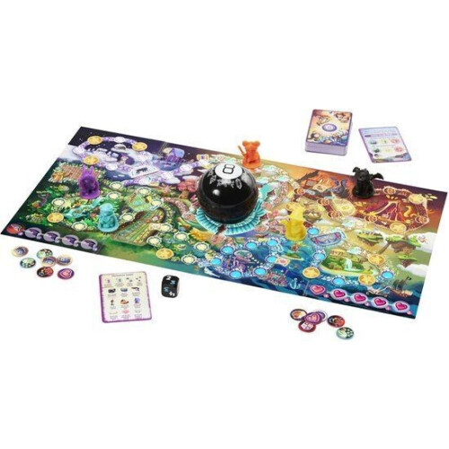 Mattel Games Magic 8 Ball - Bordspel Magische Ontmoetingen - Coöperatief avontuur (2-4 spelers)