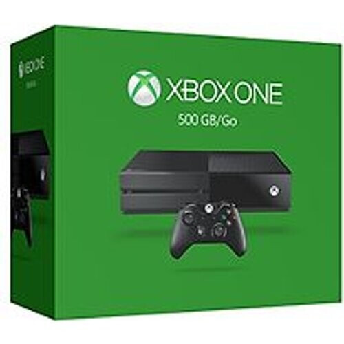 Microsoft Xbox One 500 GB [incl. draadloze controller ] mat zwart