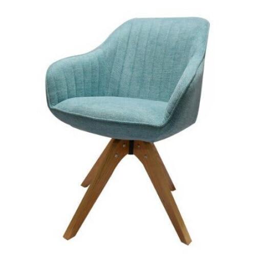Möbilia stoelhoes petrol, frame naturel 58,5 cm