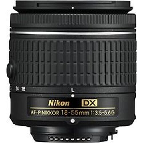 Nikon AF-P DX NIKKOR 18-55 mm F3.5-5.6 G 55 mm filter (geschikt voor Nikon F) zwart