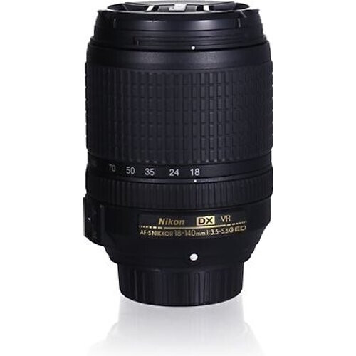 Nikon AF-S DX NIKKOR 18-140 mm F3.5-5.6 ED G VR 67 mm filter (geschikt voor Nikon F) zwart