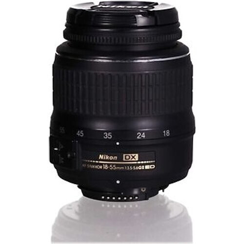 Nikon AF-S DX NIKKOR 18-55mm F3.5-5.6 ED G II 52 mm filter (geschikt voor Nikon F) zwart