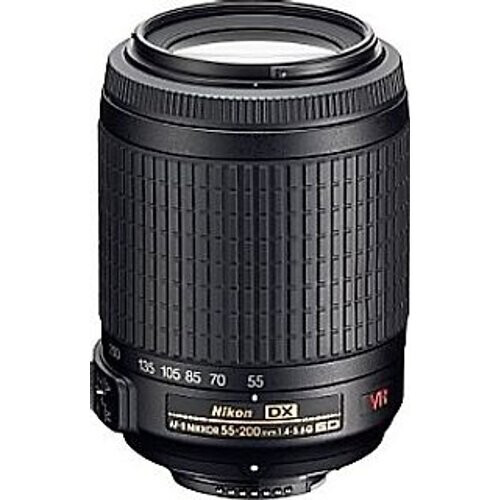 Nikon AF-S DX NIKKOR 55-200 mm F4.0-5.6 ED G IF VR 52mm filter (geschikt voor Nikon F) zwart
