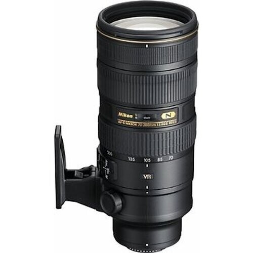 Nikon AF-S NIKKOR 70-200 mm F2.8 ED G VR II 77 mm filter (geschikt voor Nikon F) zwart