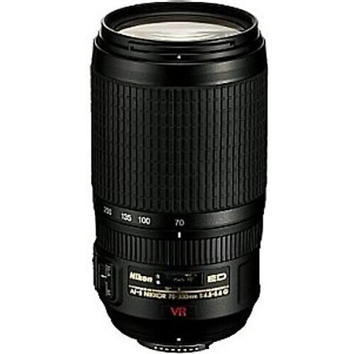 Nikon AF-S NIKKOR 70-300 mm F4.5-5.6 ED G IF VR 67 mm filter (geschikt voor Nikon F) zwart