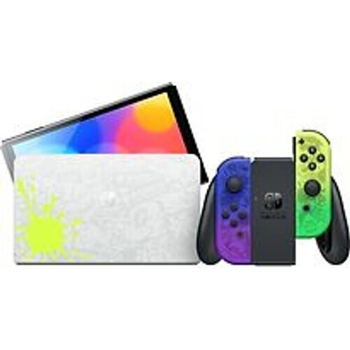 Nintendo Switch OLED 64GB [Splatoon 3 Editie incl. controller veelkleurig] wit