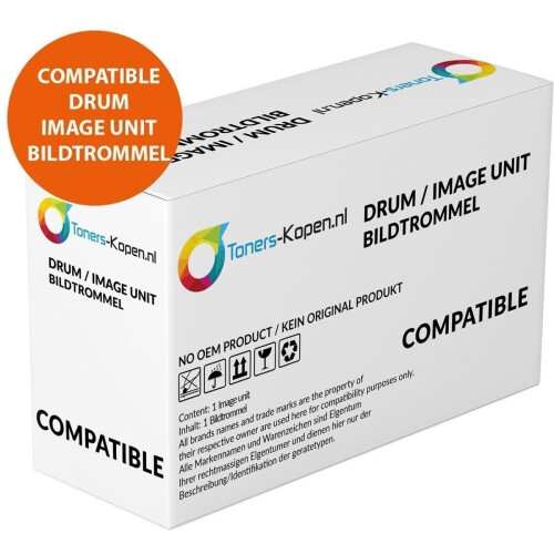 Oki 43501902 Drum Unit Zwart 25000pag - Huismerk Compatible - B4400 B4400N B4600 B4600N B4600NPS B4600PS B4600 Series - 43501902 compatible 43501902 alternatief - 106R01034 Drum Unit Oki - Tonercartridge Vervanger