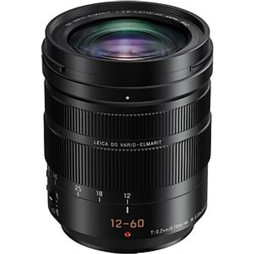 Panasonic Leica DG VARIO Elmarit 12-60 mm F2.8-4.0 ASPH. POWER O.I.S. 62 mm filter (geschikt voor Micro Four Thirds) zwart