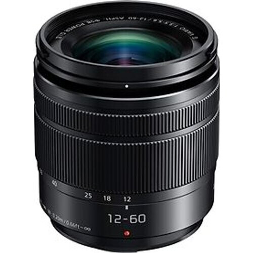 Panasonic  Lumix G VARIO 12-60 mm F3.5-5.6 ASPH. POWER O.I.S. 58 mm filter (geschikt voor Micro Four Thirds) zwart