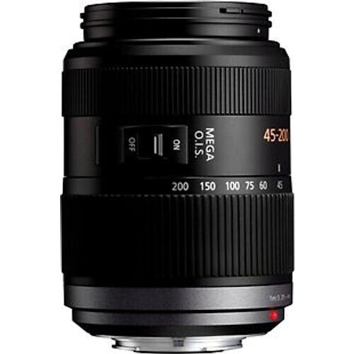 Panasonic Lumix G VARIO 45-200 mm F4.0-5.6 O.I.S. 52 mm filter (geschikt voor Micro Four Thirds) zwart