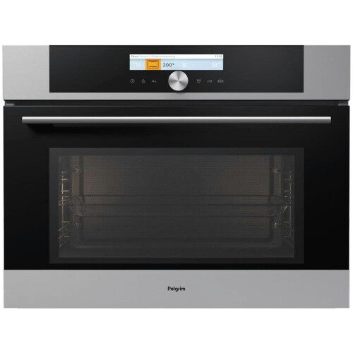 Pelgrim MAG824RVS - Magnetron 45 cm - 55 l XL inhoud 90 - 1000 W invertertechniek zonder draaiplateau - RVS