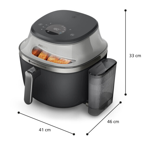 Philips Airfryer 5000-serie NA541/00 - Stoomfunctie - 7,2L - Tot 6 personen