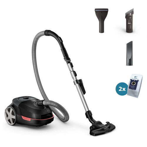 Philips XD5123/10 - Stofzuiger met Zak - 900W - HEPA Filter